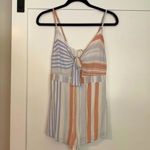 Pastel multicolored romper